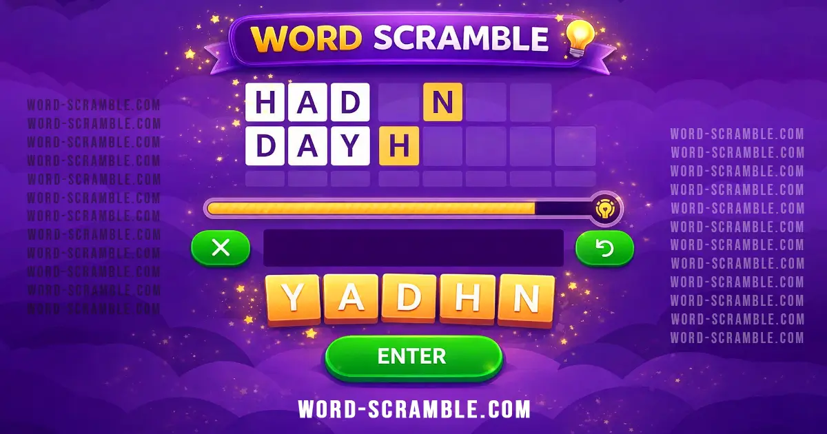 Word Scramble
